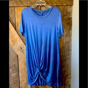 Blue Tshirt dress